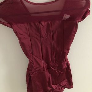 Body Wrappers leotard with shorts